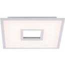 Plafonnier LED RECESS, 2 sources lumineuses, 2700-5000 K, changement RGB &amp; gestion de la lumière CCT, 22+5 W, L 450 x W 450 mm