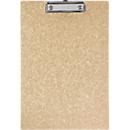 Planche à pince Maul MAULbalance, format A4 vertical, largeur de pince 8 mm, personnalisable, à suspendre, L 325 x l 225 x H 14 mm, carton, recyclable, marron