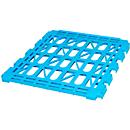 Plancher pour conteneur mobile avec 2 côtés - plastique - bleu clair