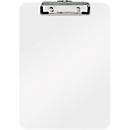 Planchette à pince LEITZ® WOW 3971, DIN A4, polystyrène, avec œillet de suspension, blanc