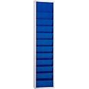 Planning atelier 9019-00201 Eichner, une rangée, pour 10 sacs, bleu