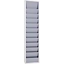 Planning atelier 9019-00201 Eichner, une rangée, pour 10 sacs, gris