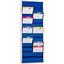 Planning atelier 9019-00202 Eichner, deux rangées, 20 fentes, bleu