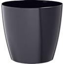 Plant pot anthracite, Ø 250 mm, 2 pcs.