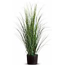 Planta artificial meet by Paperflow Grass, H 800 mm, incl. maceta de plástico, PVC, verde