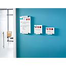 Plaque de porte design en verre 