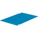Plaque intercalaire ZL 64 PP, pour bacs pour petites pièces C-KLT, l. 600 x P 400 mm, bleu clair