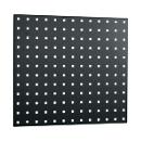 Plaque perforée, à monter, 495 x 457 mm, gris anthracite RAL 7016