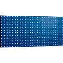 Plaque perforée, à monter, 991 x 457 mm, bleu gentiane RAL 5010