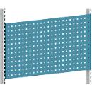 Plaque perforée, à suspendre, 896 x 480 mm, bleu foncé RAL 5009