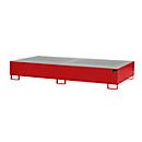 Plateau collecteur AW 1000-2, rouge RAL 3000