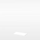 Plateau de finition X-TIME WORK, fin, l. 860 mm, blanc