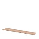 Plateau de finition X-TIME-WORK, large, l. 2580 mm, orme