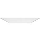 Plateau de table, trapèze 1600/800 x 690 mm, gris clair
