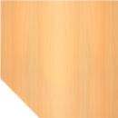 Plateau trapézoïdal ULM, l. 1200 x P 1200 mm, coloris hêtre