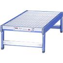 Plateforme en alu, l. 550 x P 1000 x H 300 mm