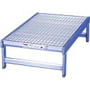 Plateforme en alu, l. 650 x P 1000 x H 300 mm