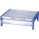 Plateforme en alu, l. 650 x P 500 x H 200 mm