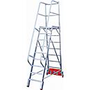 Platformladder, Vario Alu, 9 treden