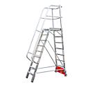 Platformladder, Vario Alu, 9 treden