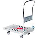 Platformwagen RuXXac Dandy XL, tot 330 kg, 2 zwenk- en 2 bokwielen, incl. Spannfix rubber, met rem, polypropyleen