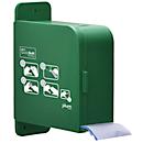 Plum QuickSoft verbanddispenser met 5 m blauwe verbandrol 5,5 cm, latexvrij, ISO 13485