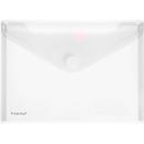 Poche pour documents FolderSys, format A5 paysage, fermeture velcro, PP, incolore