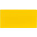 Pochette à étiquettes multifonctionnelles Label PLUS, autocollant, 50 x 110, jaune