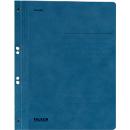 Pochette à œillets Falken, format A4, rabat entier, 1 p., bleu