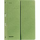 Pochette à œillets FALKEN, pour format A4, demi-rabat, 1 p., vert