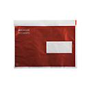 Pochette pour documents Novafix, autocollante, format C5, fenêtre à droite, LDPE, 250 pcs