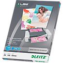 Pochettes à plastifier iLAM LEITZ®, format A4, 100 mic, 100 p.
