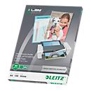 Pochettes à plastifier iLAM LEITZ®, format A4, 80 mic, 100 p.