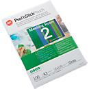 Pochettes à plastifier Peel'nStick Pouch GBC®, autocollant, format A3, 100 p.