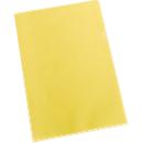 Pochettes coin - A4 - nervuré - 120 microns - jaune - 25 p. - notre marque Schäfer Shop Select