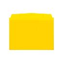 Pochettes magnétiques Orgatex, A6 paysage, jaune, 10 p.