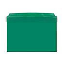 Pochettes magnétiques Orgatex, avec rabat, A5 paysage, vert, 10 pièces