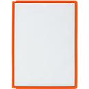 Pochettes pour système de présentation de format A4, 5 p., orange