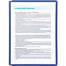 Pochettes pour système de présentation de format A4, 5 p., violet