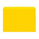 Pochettes transparentes Orgatex, A4 paysage, jaune, 10 p.