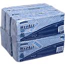 Poetsdoeken WypAll® X50, B 245 x L 416 mm, Interfold, voedselveilig, 6 x 50 stuks, blauw