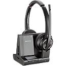 Poly Savi 8220 MS DECT USB-A-Headset, kabellos, Microsoft Teams zertifiziert