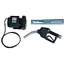 Pompe électrique CEMO Cematic 56 AZ, 230V, 56 l/min, auto-amorçante, pistolet avec support, 4 m de tuyau de remplissage