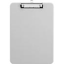 Porte-bloc MAUL, format A4, plastique, avec œillet de suspension, gris