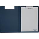 Porte-bloc Maul MAULbalance, A4, pince 8 mm, personnalisable, à suspendre, L 323 x l 234 x H 16 mm, carton, recyclable, bleu