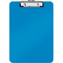 Porte-bloc WOW 3971 LEITZ®, format A4, polystyrène, avec anneau d'accroche, bleu