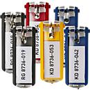 Porte-clés Key Clip Durable - assorti - 6 p.