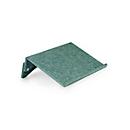 Porte-documents Circular-Line Bakker Elkhuizen FlexDoc, 60% de matériaux recyclés, L 385 x P 260 x H 80 mm, vert