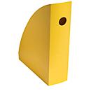 Porte-revue Exacompta BEE BLUE Pen Cube, pour documents au format A4+, avec trou de préhension, plastique, jaune safran, 6 pièces