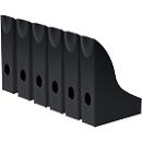 Porte-revues Basic DURABLE, format A4, polystyrène, noir